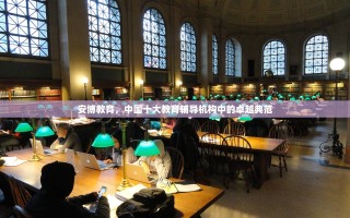 安博教育，中国十大教育辅导机构中的卓越典范